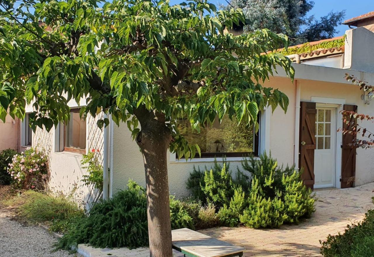Haus Mit Garten Ueber Der Bucht Von Cannes Vallauris Buitenkant foto